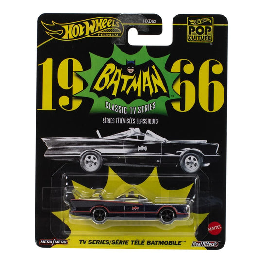 Batman Classic TV Series Batmobile 1966 - Hot Wheels Premium - Scala 1/64