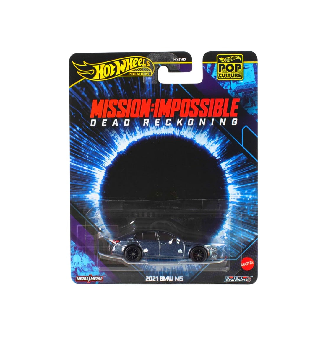 2021 BMW M5 Mission Impossible Dead Reckoning - Hot Wheels Premium - Scala 1/64