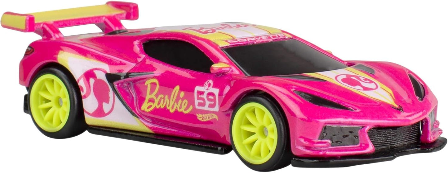 Barbie 65th - Corvette C8.R - Series Pop Culture - Hot Wheels Premium - Scala 1/64