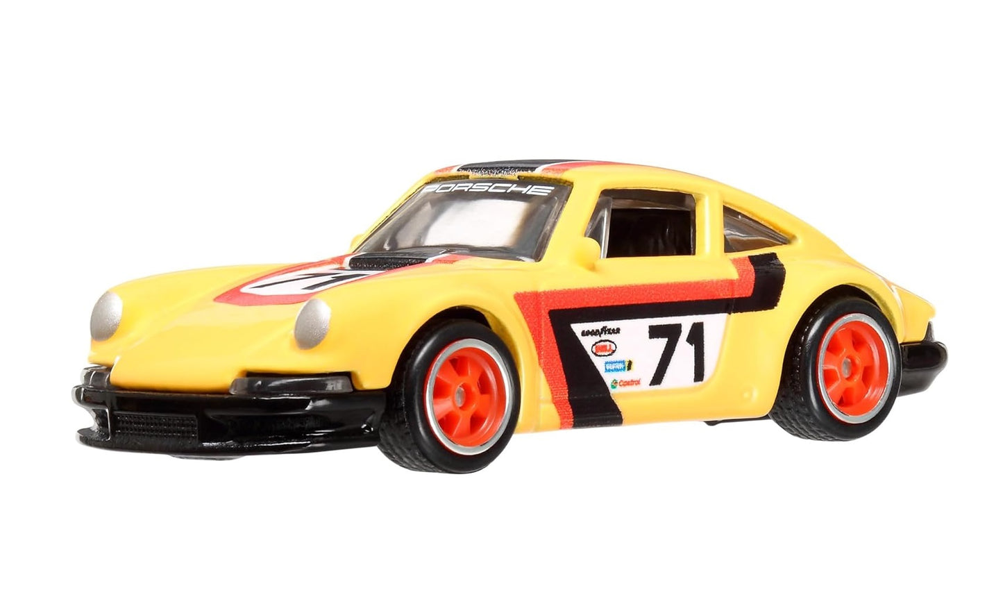 1971 Porsche 911 Yellow - Series Car Culture - Hot Wheels Premium - Scala 1/64