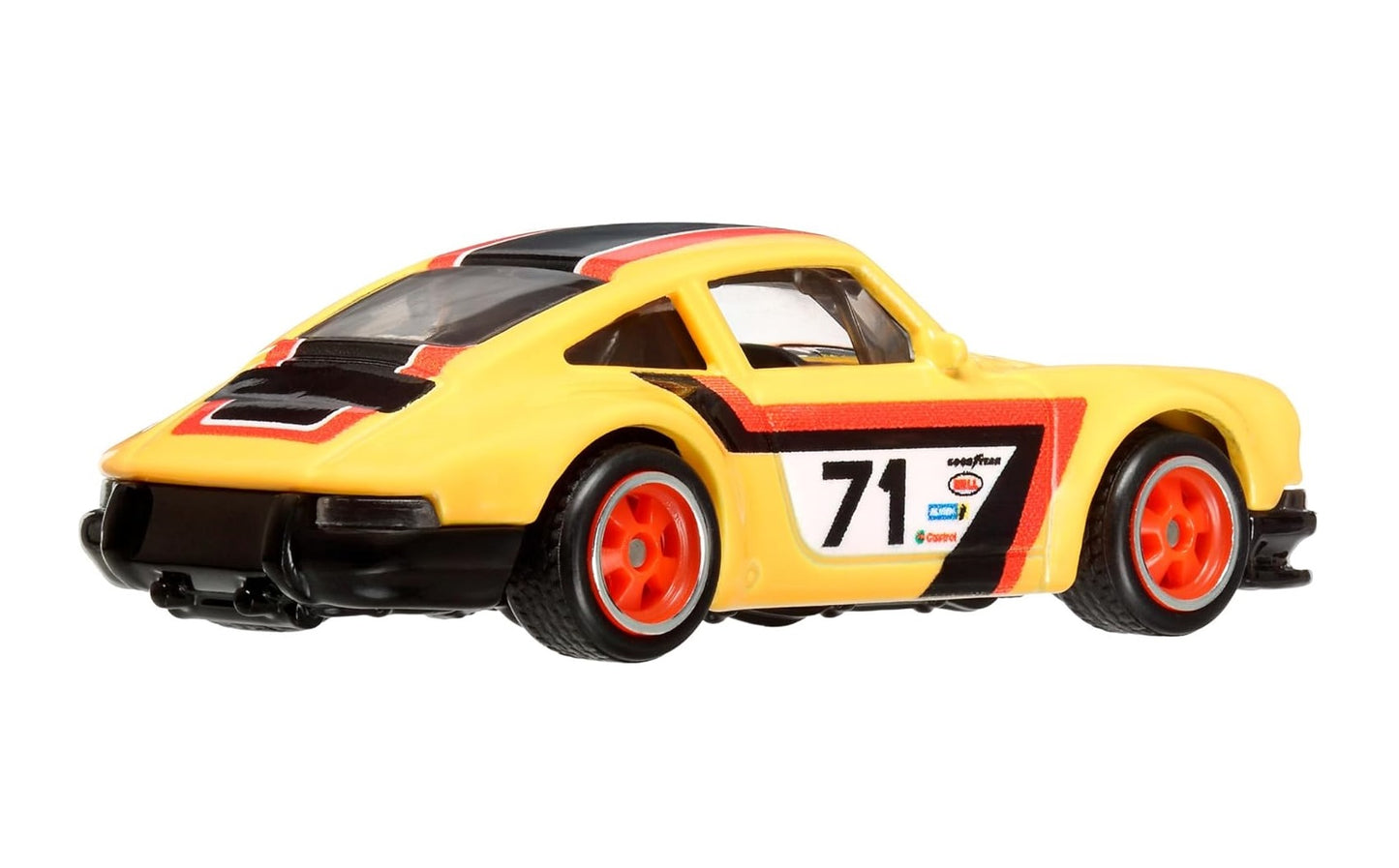 1971 Porsche 911 Yellow - Series Car Culture - Hot Wheels Premium - Scala 1/64