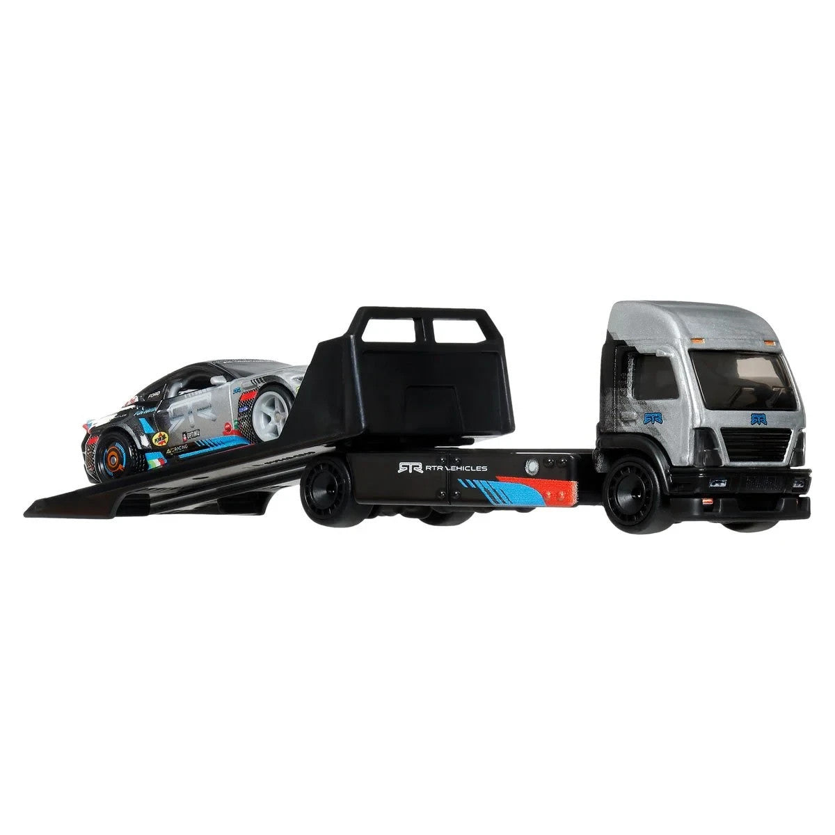 2024 Ford Mustang RTR Spec 5-FD + Aero Lift - Series Car Culture Team Transport - Hot Wheels Premium - Scala 1/64