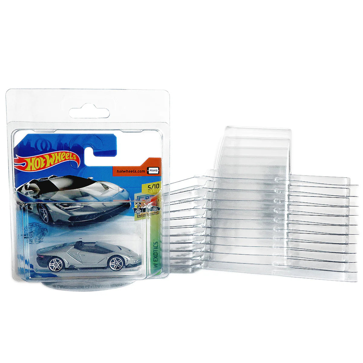 Hot Wheels / Matchbox Protector Case compatibile with Short Card models (108x109x35mm) - Friki Monkey