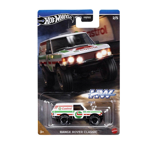 Range Rover Classic Castrol - Hot Wheels - Scala 1/64