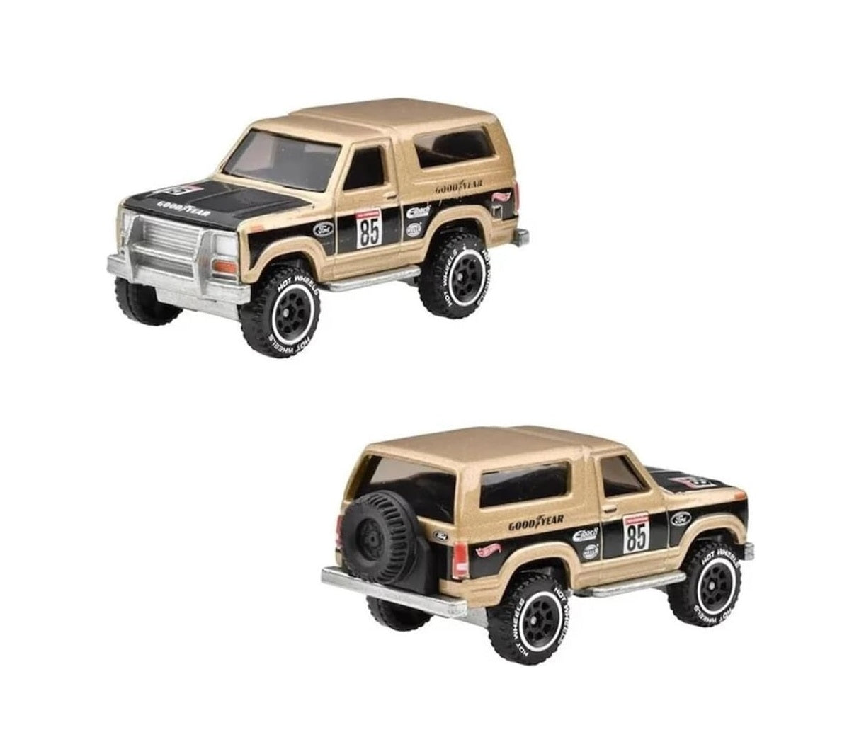 1985 Ford Bronco Series Tubular Trucks - Hot Wheels - Scala 1/64 Circa