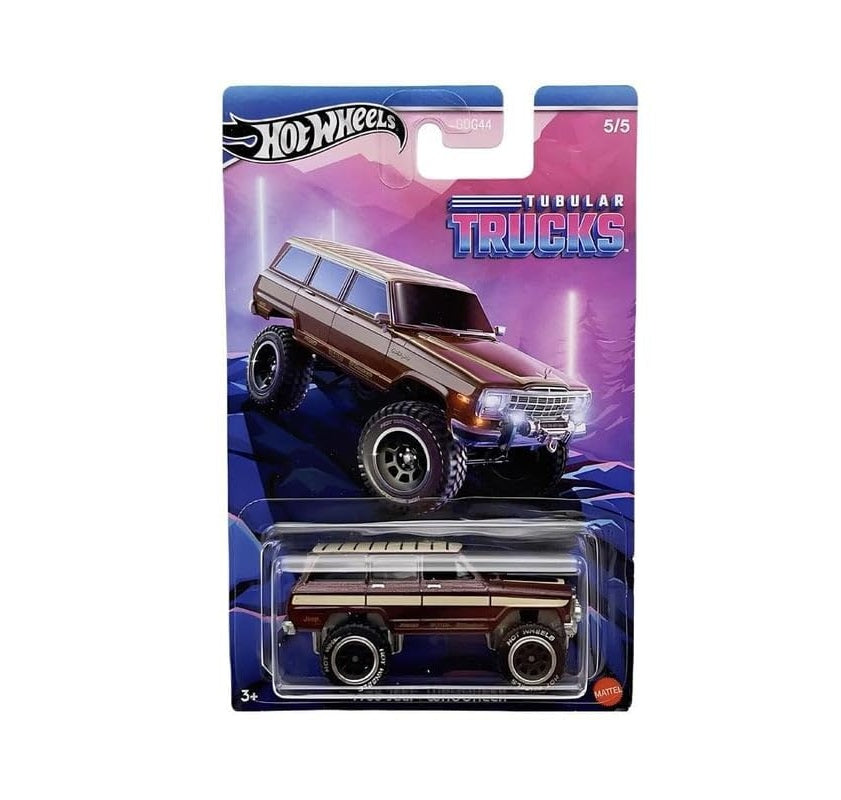 1988 Jeep Wagoneer Series Tubular Trucks - Hot Wheels - Scala 1/64 Circa