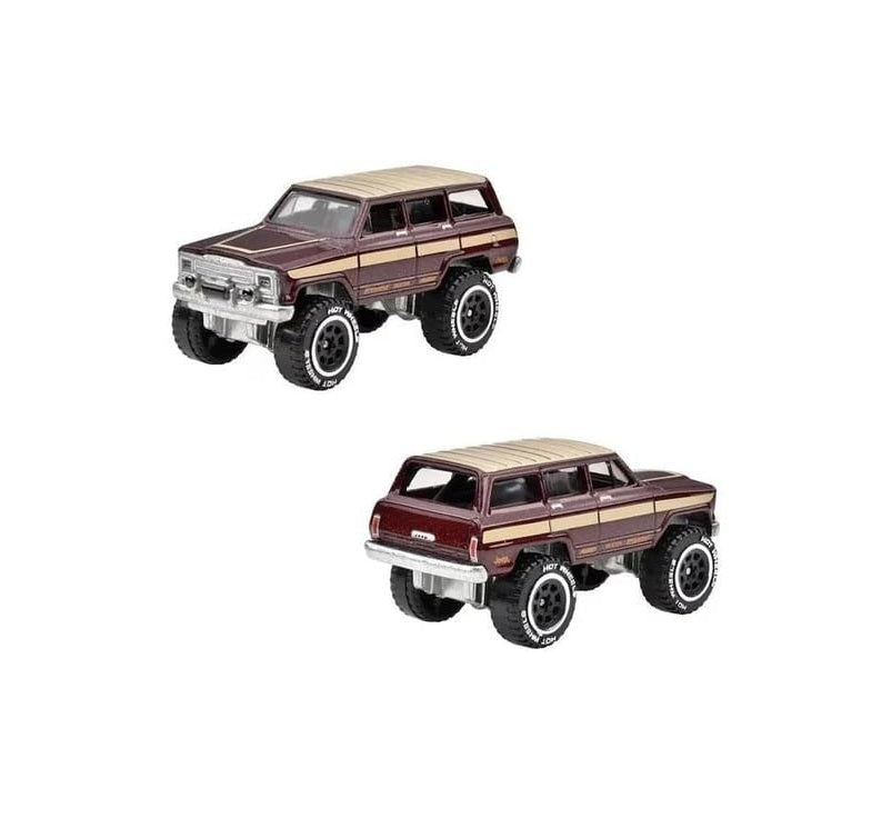 1988 Jeep Wagoneer Series Tubular Trucks - Hot Wheels - Scala 1/64 Circa