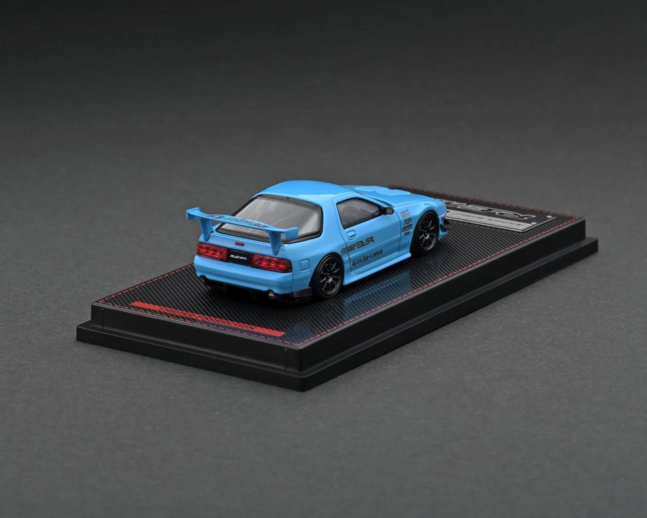 Mazda RX-7 (FC3S) RE Amemiya Light Blue - Ignition Model - Scala 1/64 IG2498