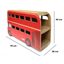 Carica l&#39;immagine nel visualizzatore di Gallery, Tiragraffi Gatto a forma di London Bus misure
