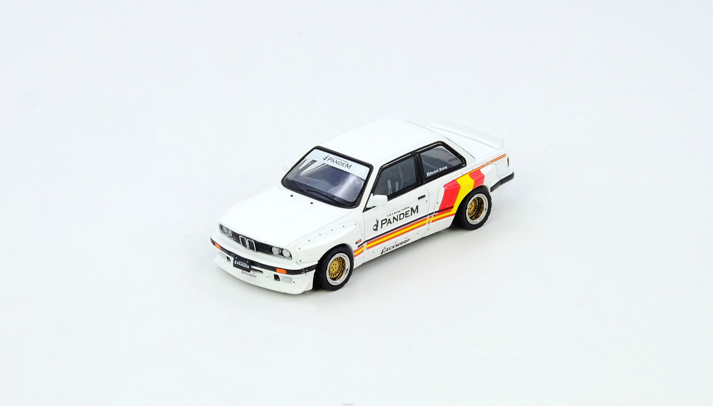 INNO64 - BMW Pandem Rocket Bunny E30 Matt White "Madrid 2026 Event Edition" - Scala 1/64 IN64-E30P-DCM
