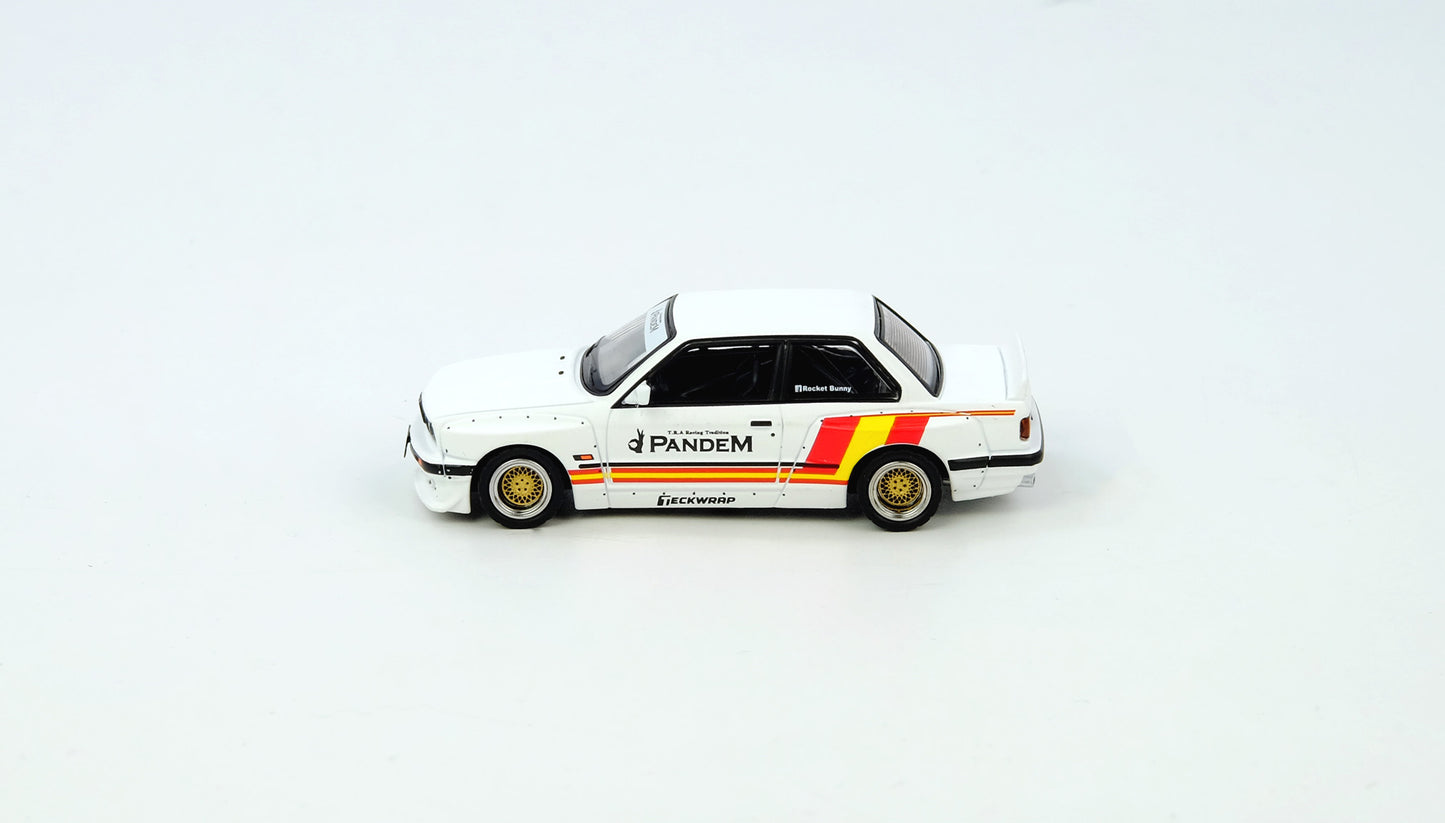 INNO64 - BMW Pandem Rocket Bunny E30 Matt White "Madrid 2026 Event Edition" - Scala 1/64 IN64-E30P-DCM