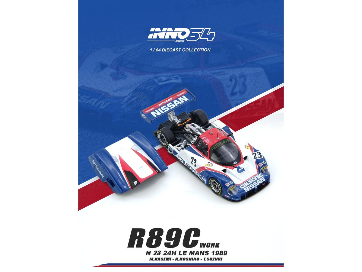 Nissan R89C #23 Le Mans 1989 - INNO64 - Scala 1/64 IN64-R89C-89LM23