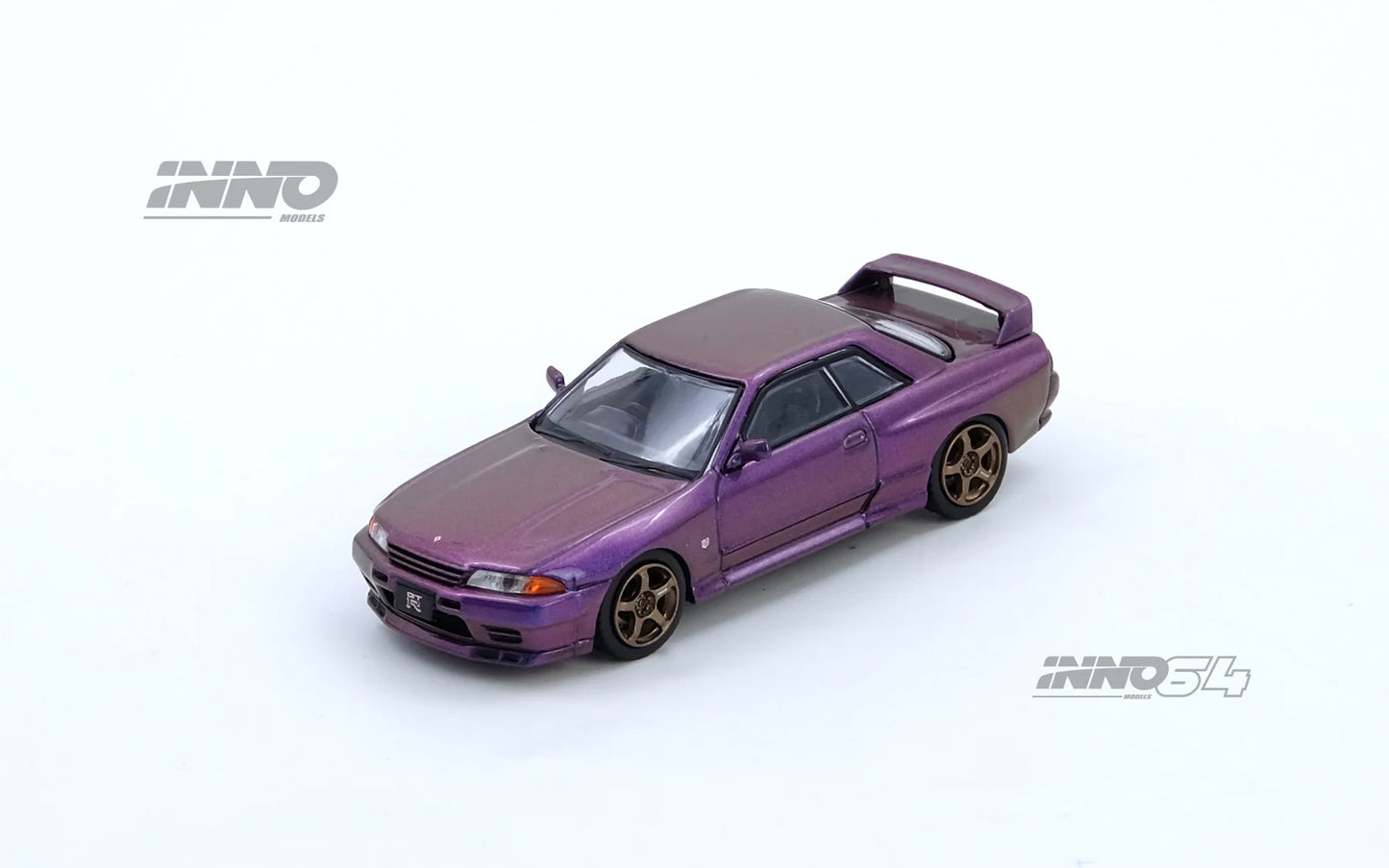 Nissan Skyline GT-R (R32) Midnight Purple Metallic "Australian Special Edition" - INNO64 - Scala 1/64 IN64-R32-MP-AS