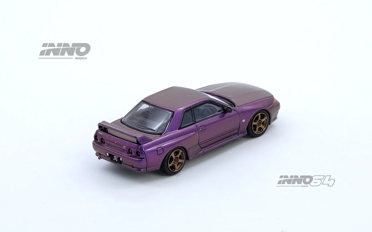 Nissan Skyline GT-R (R32) Midnight Purple Metallic "Australian Special Edition" - INNO64 - Scala 1/64 IN64-R32-MP-AS
