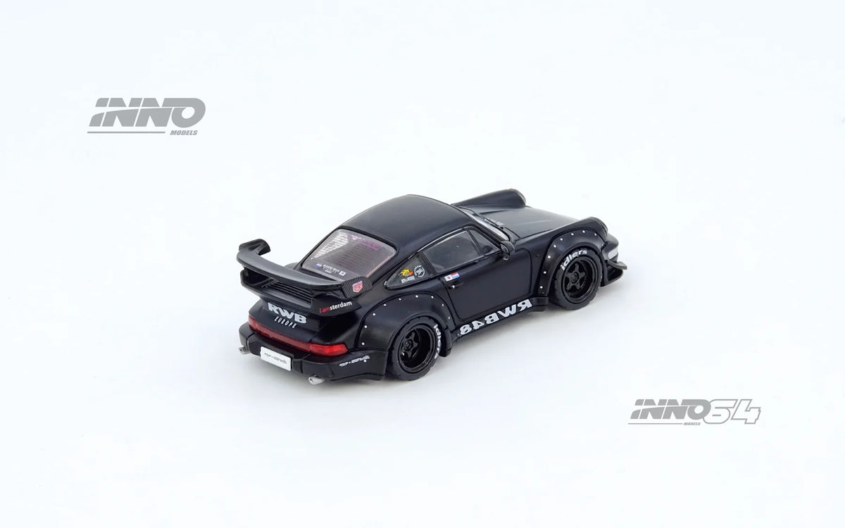 Porsche RWB 964 Black Matt - INNO64 - Scala 1/64 IN64-RWB964-BM
