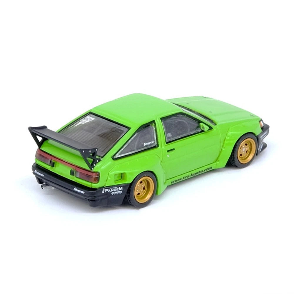 Toyota AE86 Levin "Pandem Rocket Bunny" Green - INNO64 - Scala 1/64 IN64-AE86PL-GRN