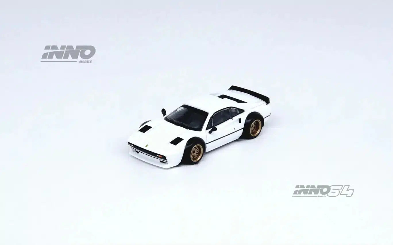 LBWK Ferrari 308 GTB - INNO64 - Scala 1/64 IN64-LBWK308-WHI