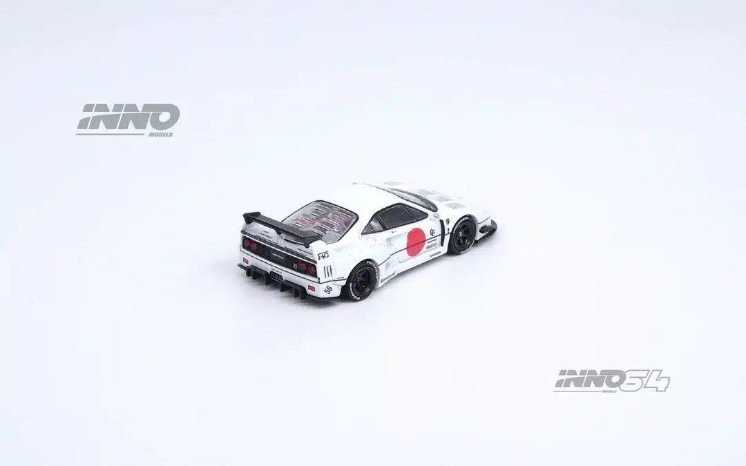 LBWK Ferrari F40 White Tokyo Auto Salon 2023 - INNO64 - Scala 1/64 IN64-LBWKF40-TAS23