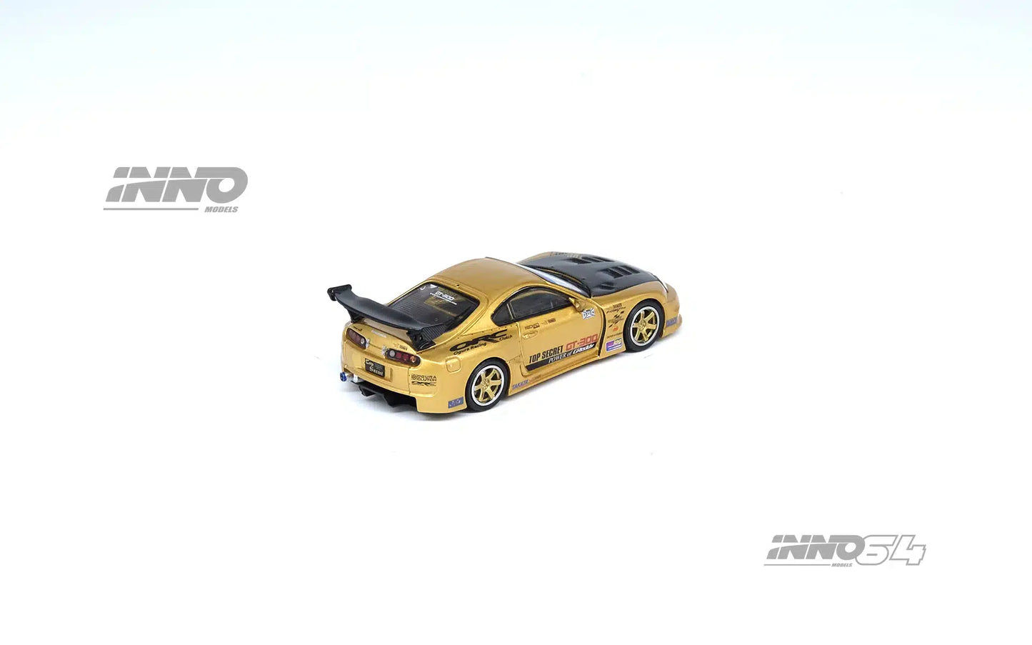 Toyota Supra (A80) GT300 "TOP SECRET" - INNO64 - Scala 1/64 IN64-A80TS-GOLD