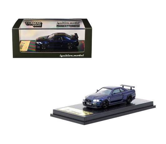 Skyline GT-R Z-Tune Nismo RHD Midnight Purple III Metallic - Ignition Model x Tarmac Works - Scala 1/64 IG3839
