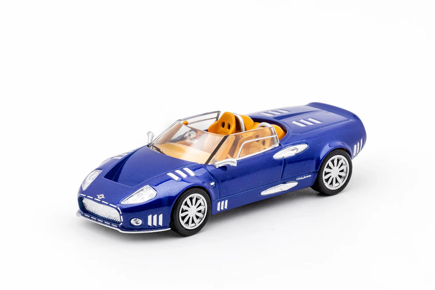 Spyker C12 La Turbie Metallic Blue - DCT Die Cast Team - Scala 1/64