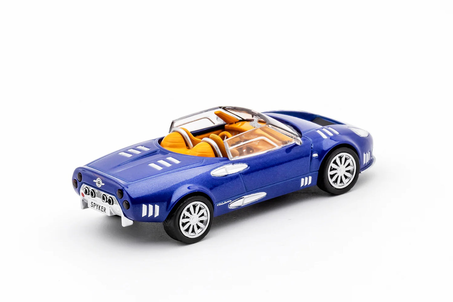 Spyker C12 La Turbie Metallic Blue - DCT Die Cast Team - Scala 1/64