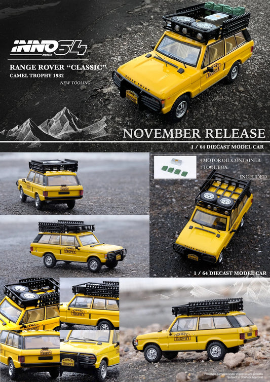 Range Rover Classic Camel Trophy 1982 - INNO64 - Scala 1/64 IN64-RRC-CT82