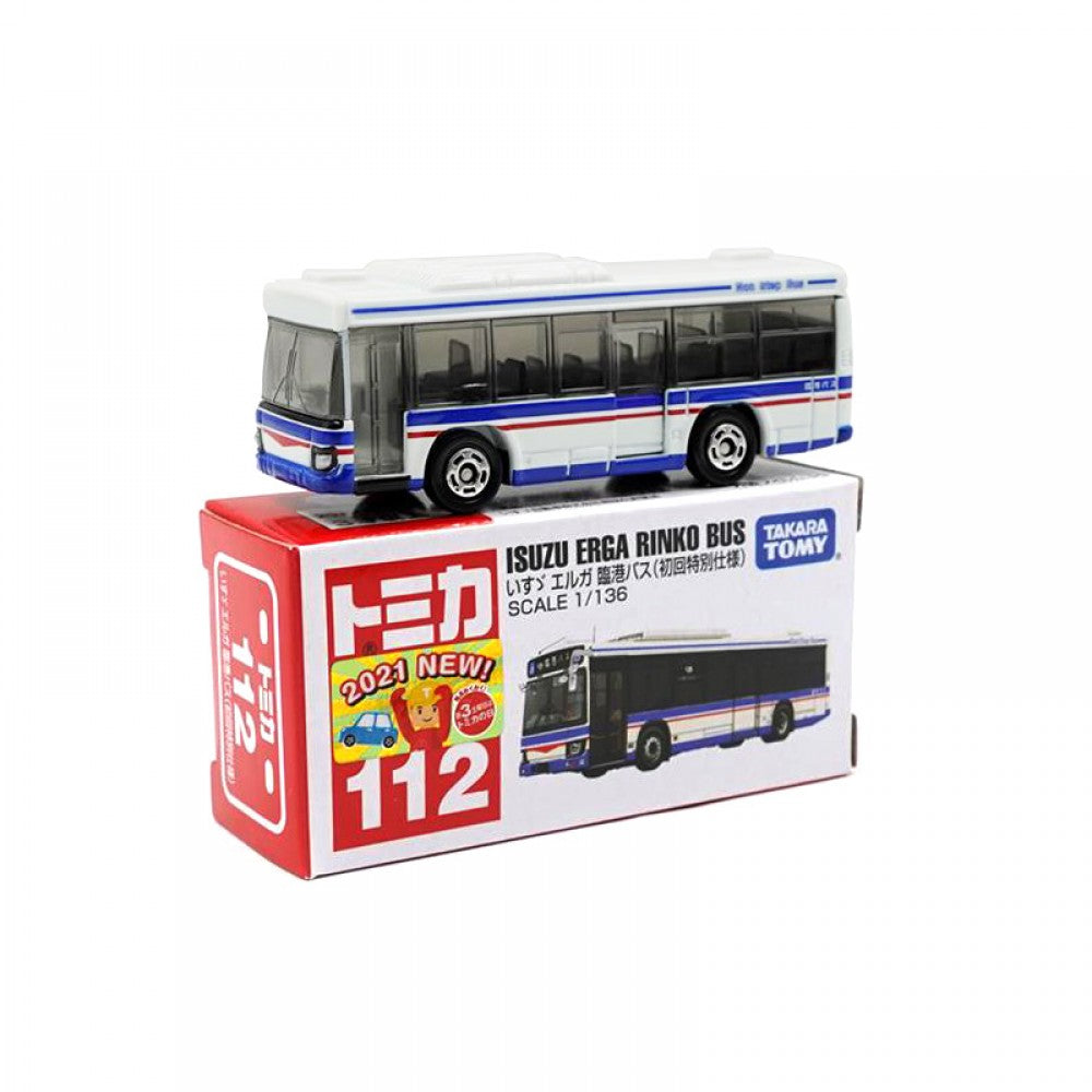 Isuzu Erga Rinko Bus No. 112 - Takara Tomy Tomica - Scala 1/136