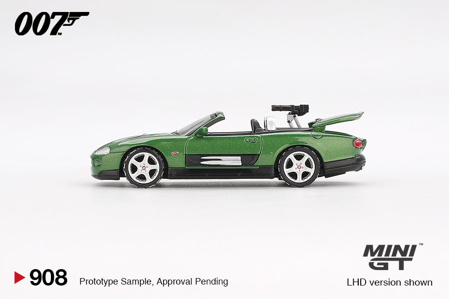 Jaguar XKR Die Another Day movie 007 James Bond - Mini GT - Scala 1/64 MGT00908-007E  English Packaging