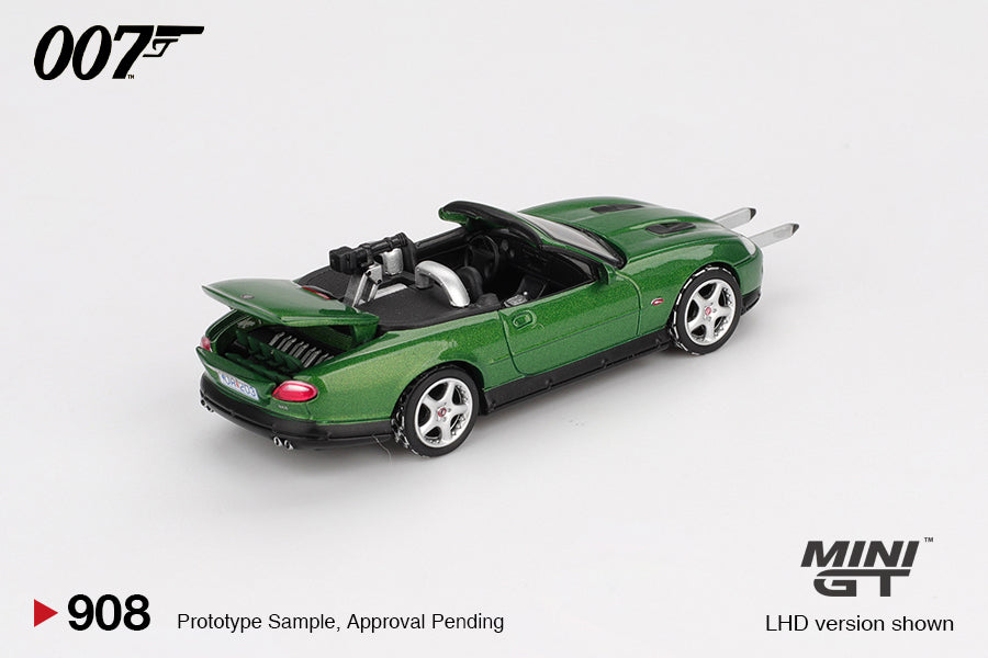 Jaguar XKR Die Another Day movie 007 James Bond - Mini GT - Scala 1/64 MGT00908-007E  English Packaging