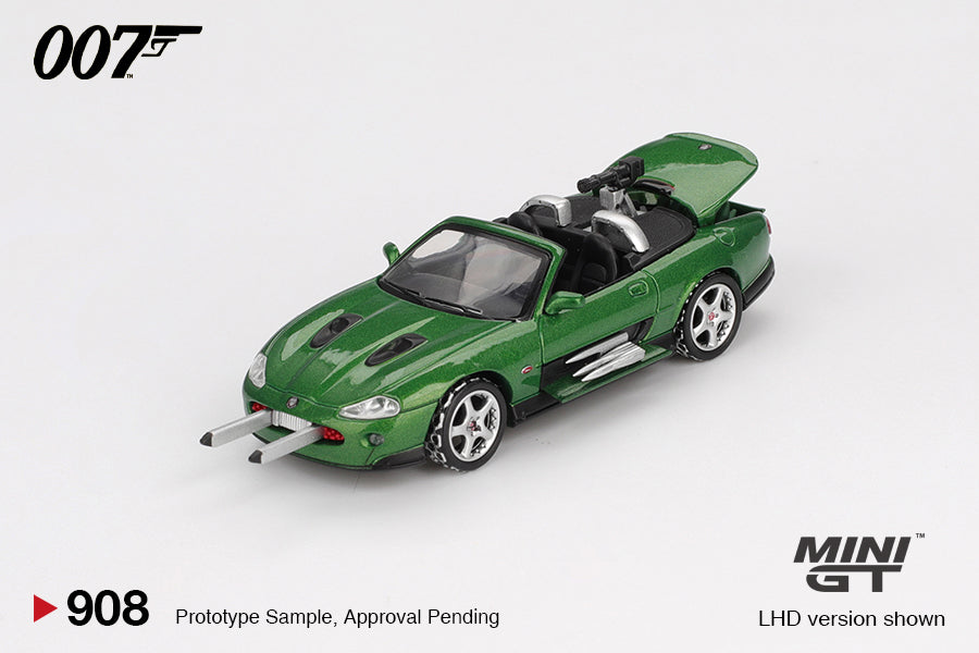 Jaguar XKR Die Another Day movie 007 James Bond - Mini GT - Scala 1/64 MGT00908-007J  Japanese Packaging