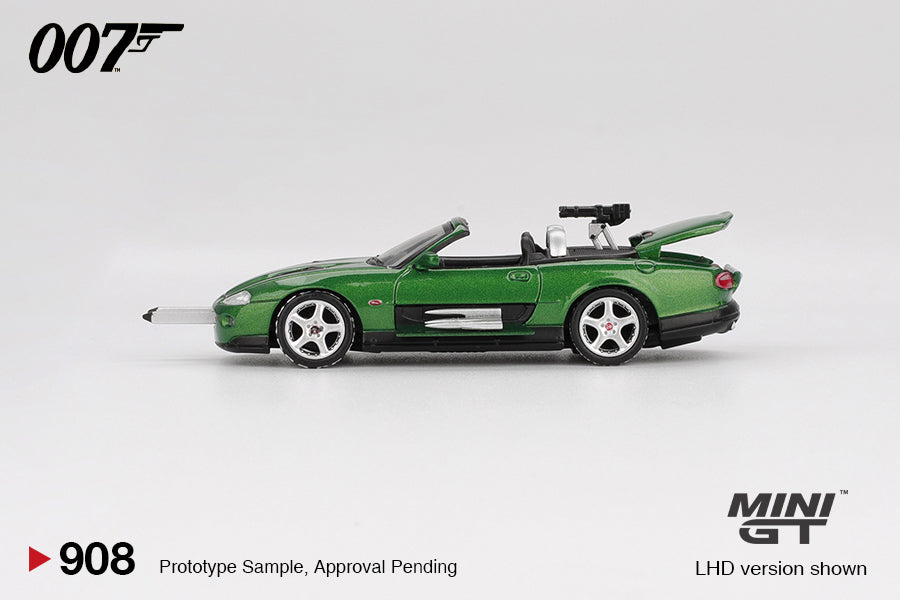 Jaguar XKR Die Another Day movie 007 James Bond - Mini GT - Scala 1/64 MGT00908-007J  Japanese Packaging