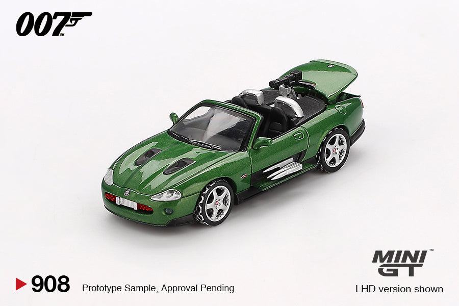 Jaguar XKR Die Another Day movie 007 James Bond - Mini GT - Scala 1/64 MGT00908-007G  German Packaging