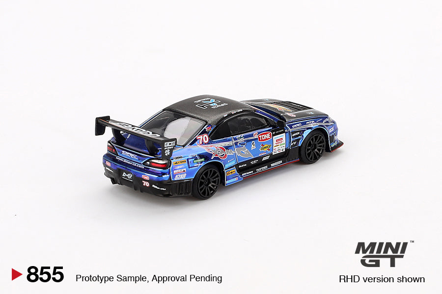 Nissan Silvia (S15) D-MAX #70 D-MAX Racing 2023 D1 Grand Prix - Mini GT - Scala 1/64 MGT00855
