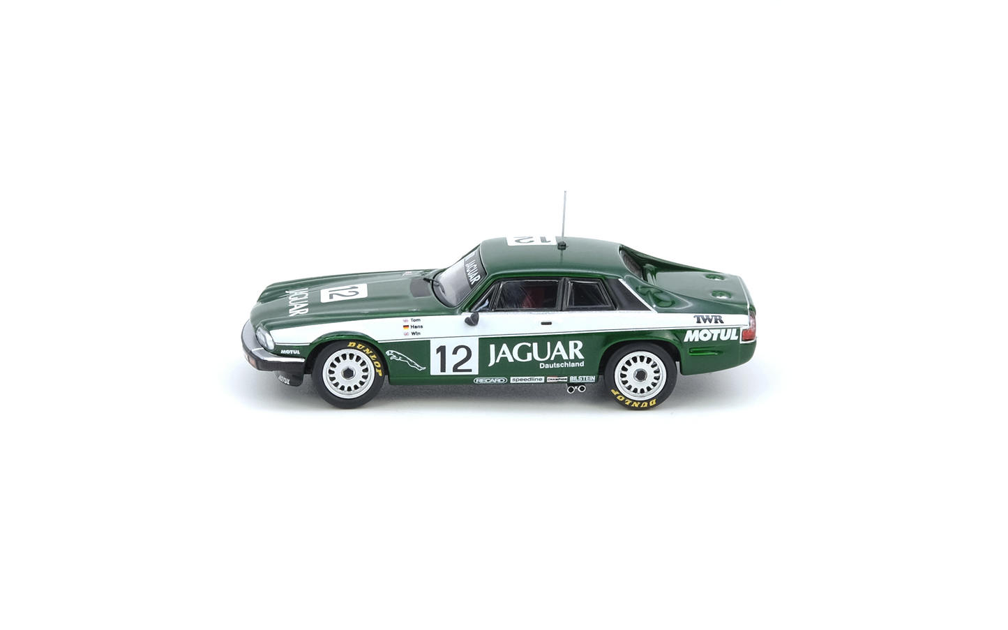 Jaguar XJ-S #12 "TWR RACING" ETCC Spa-Francorchamps 1984 Winner Heyer／Percy - INNO64 - Scala 1/64 IN64-XJS-TWR12