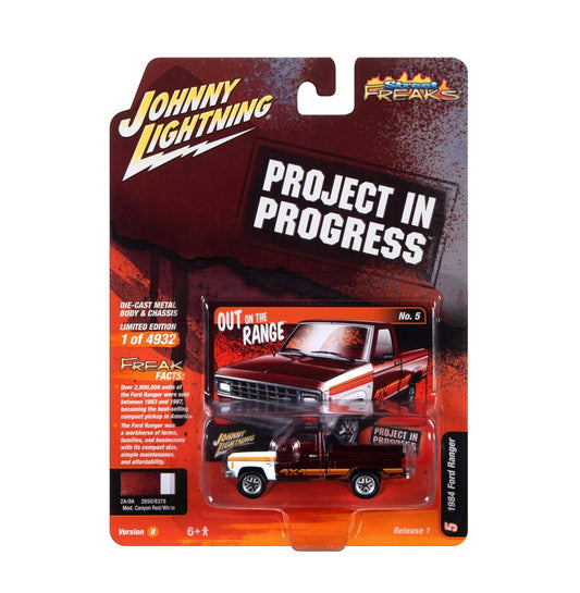 1984 Ford Ranger Project In Progress - Johnny Lightning - Scala 1/64