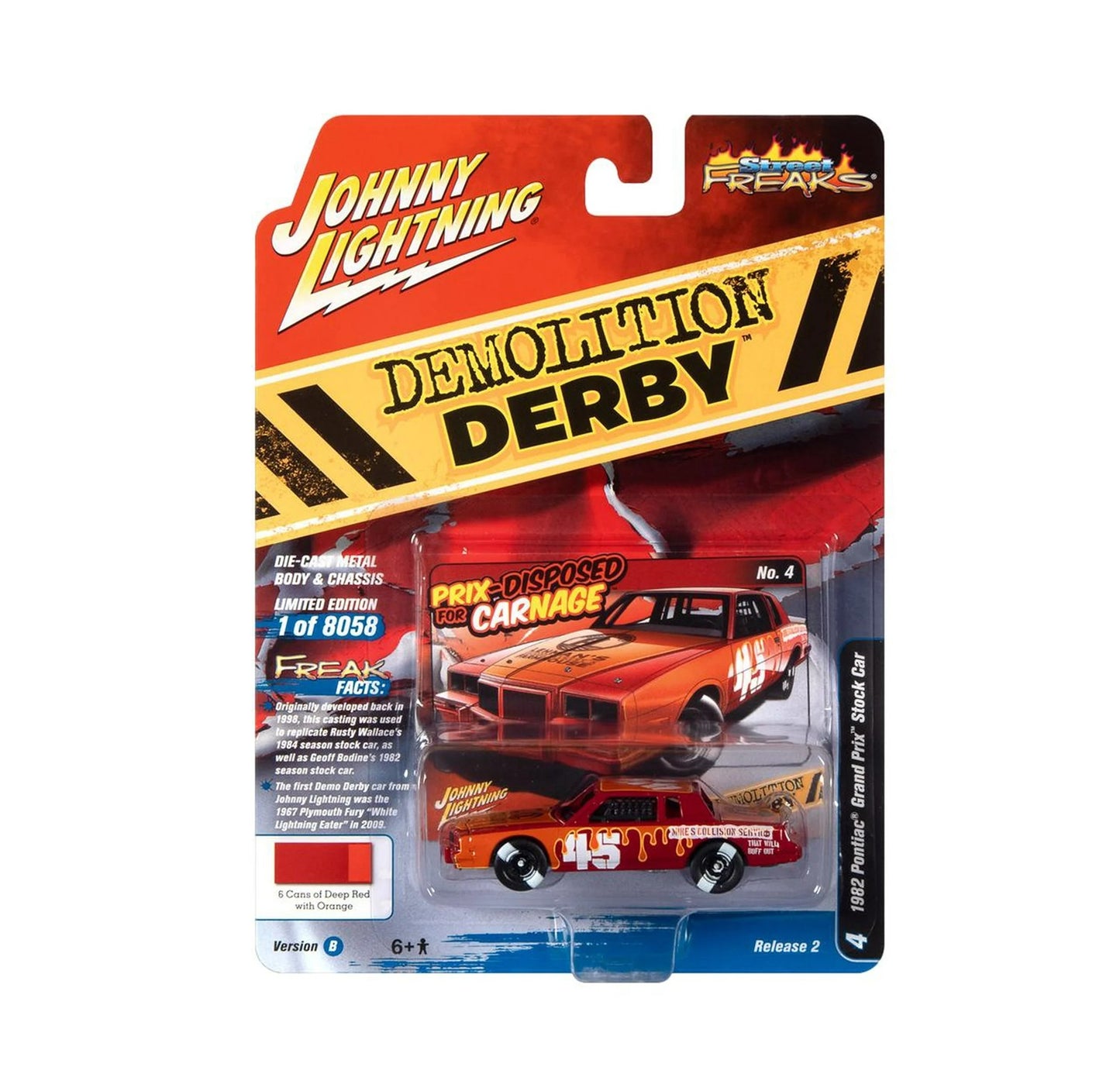 Ford Ranger XL 1985 Marrón - Johnny Lightning - Escala 1/64