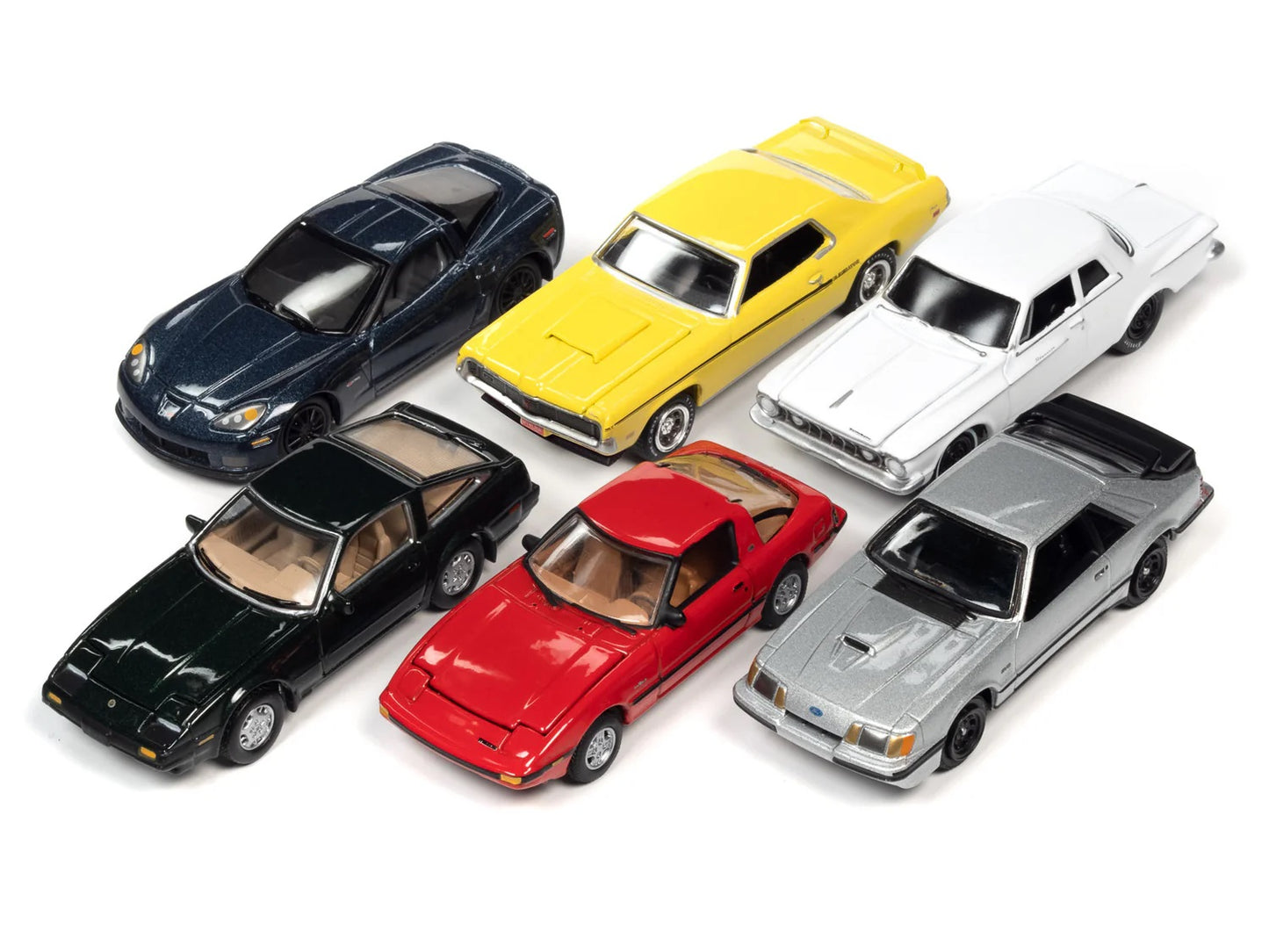 Classic Gold Collection 2022 Release 2 Set B (6-Car Set) - Johnny Lightning - Scala 1/64