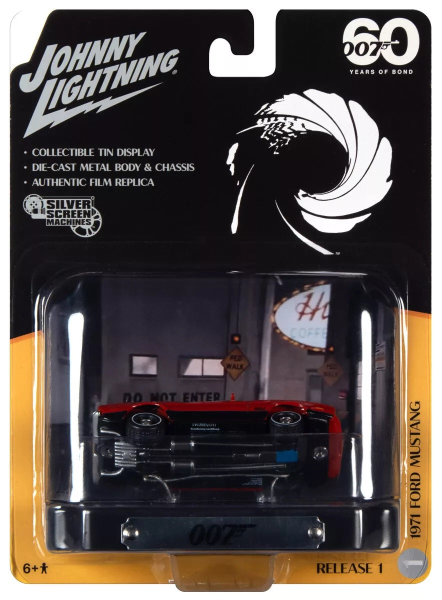 1971 Ford Mustang James Bond "Diamonds Are Forever" - Johnny Lightning - Scala 1/64