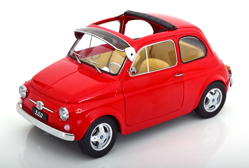 Fiat 500 F Custom 1968 Red - KK-Scale - Scala 1/12