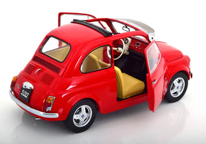 Fiat 500 F Custom 1968 Rojo - Escala KK - Escala 1/12