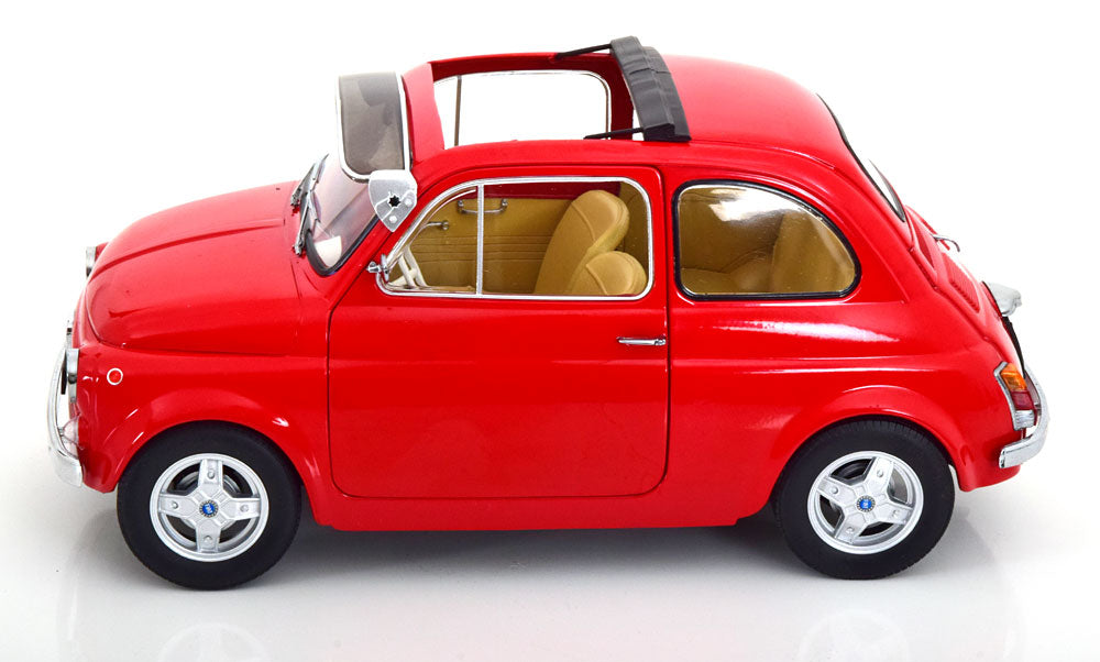 Fiat 500 F Custom 1968 Red - KK-Scale - Scala 1/12