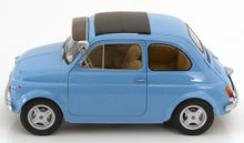 Laden Sie das Bild in den Galerie-Viewer, Fiat 500 F Custom 1968 Light Blue - KK-Scale - Scala 1/12
