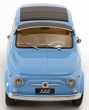 Cargar imagen en el visor de la galería, Fiat 500 F Custom 1968 Azul claro - Escala KK - Escala 1/12
