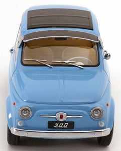 Fiat 500 F Custom 1968 Azul claro - Escala KK - Escala 1/12