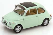 Carica l&#39;immagine nel visualizzatore di Gallery, Fiat 500 F Custom 1968 Light Green - KK-Scale - Scala 1/12
