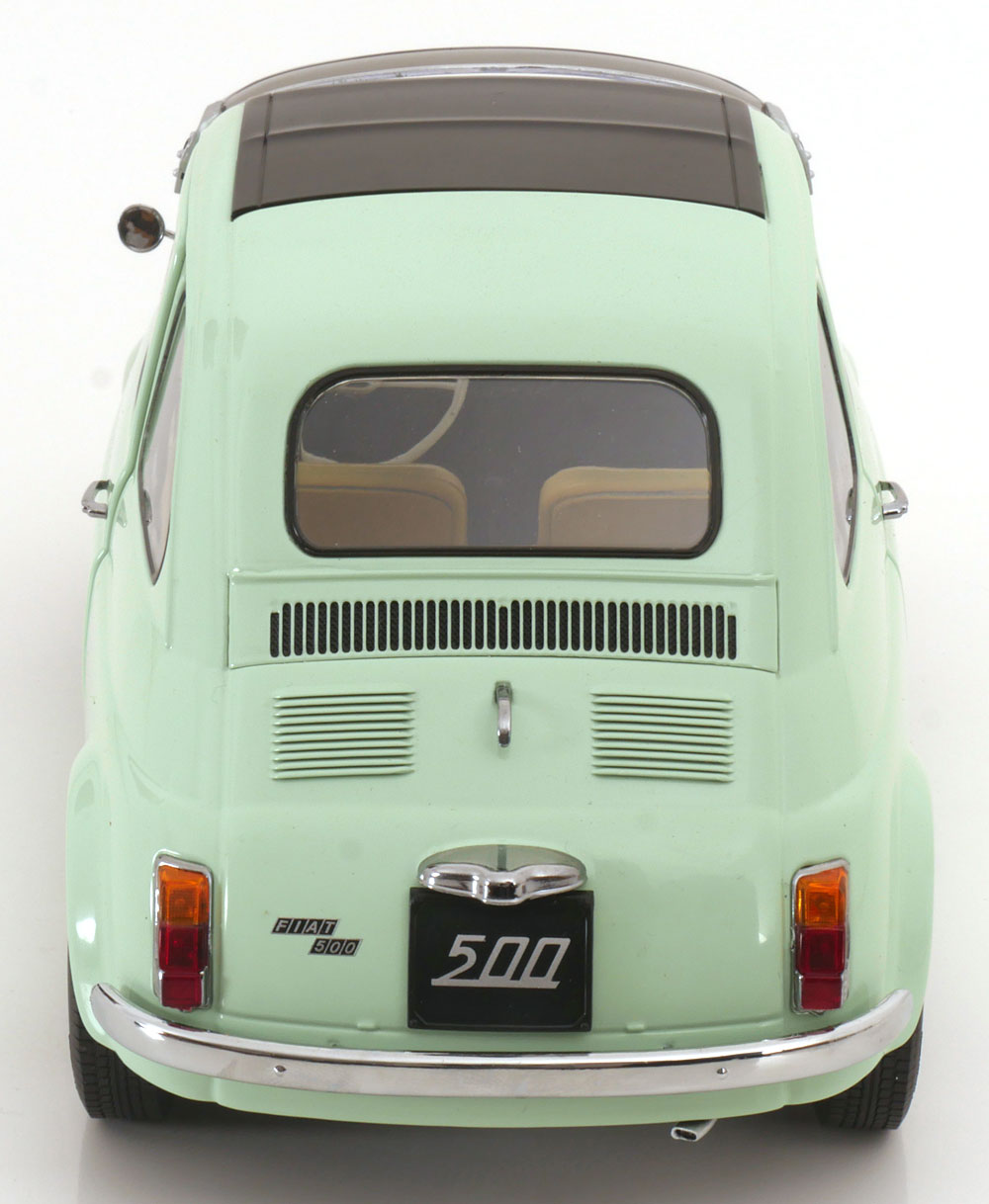 Fiat 500 F Custom 1968 Light Green - KK-Scale - Scala 1/12