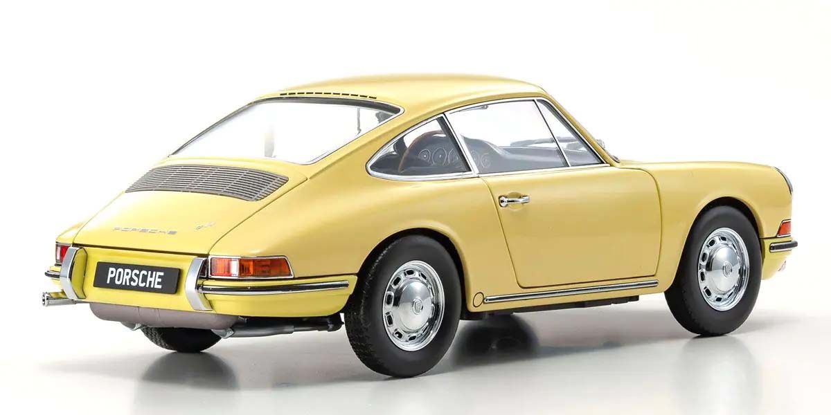 Porsche 911 2.0 (901) 1964 Champagne Yellow - Kyosho - Scala 1/18