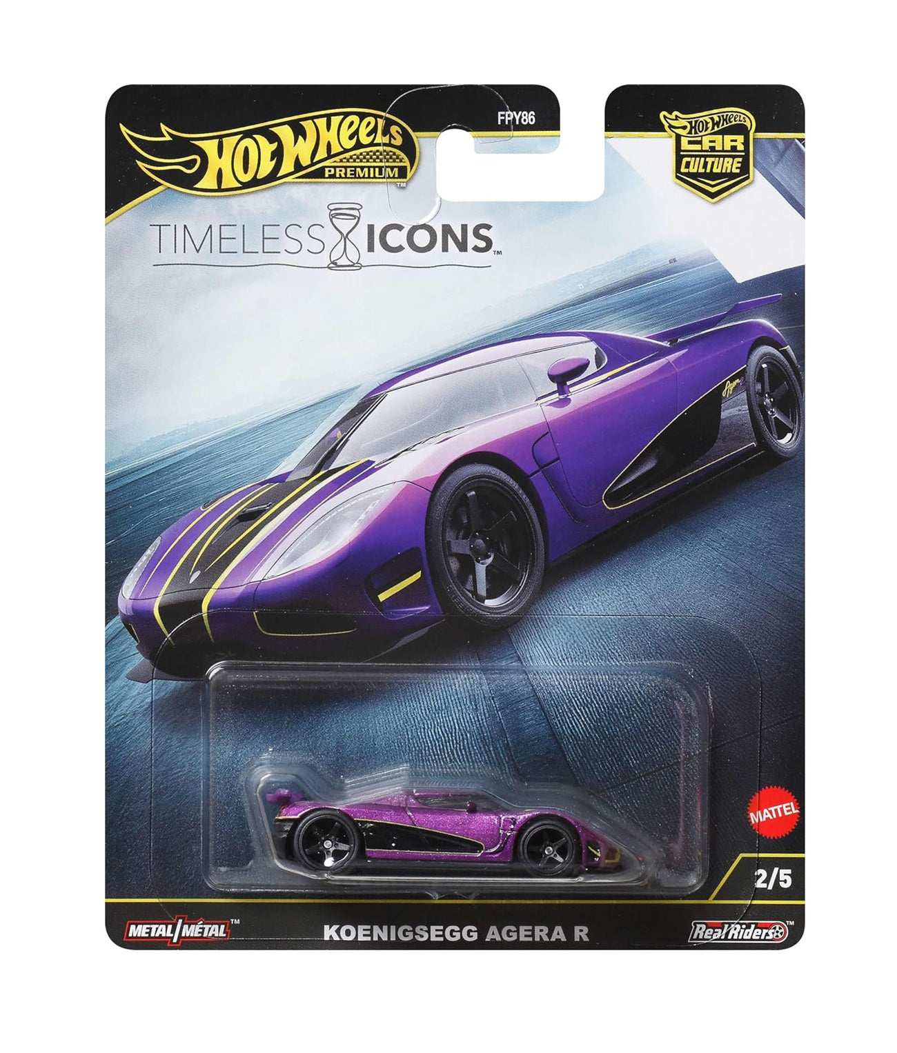 Koenigsegg Agera R Timeless Icons - Hot Wheels Premium - Scala 1/64