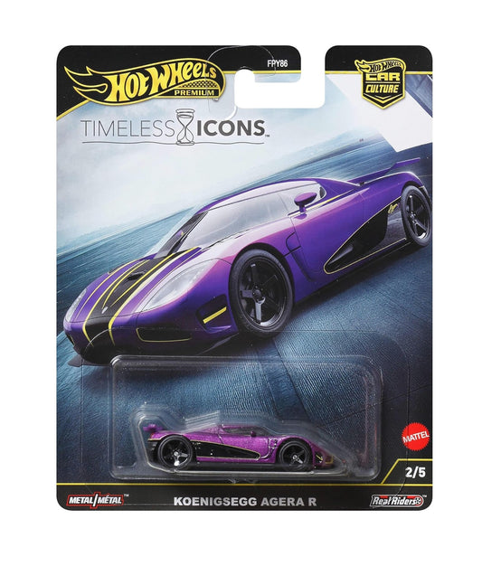Koenigsegg Agera R Timeless Icons - Hot Wheels Premium - Scala 1/64